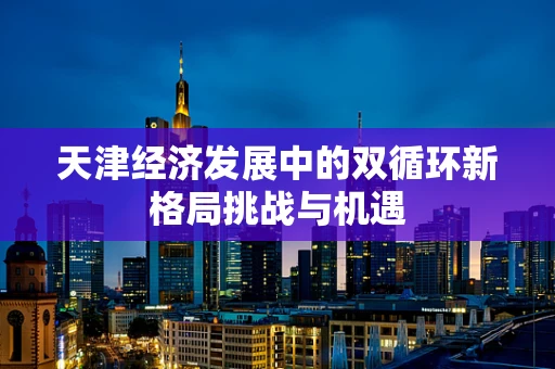 天津经济发展中的双循环新格局挑战与机遇