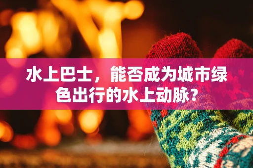 水上巴士，能否成为城市绿色出行的水上动脉？