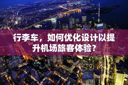 行李车，如何优化设计以提升机场旅客体验？