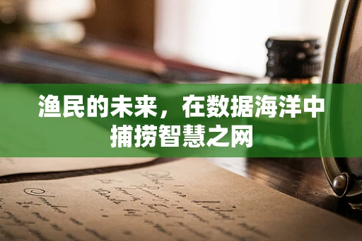 渔民的未来，在数据海洋中捕捞智慧之网