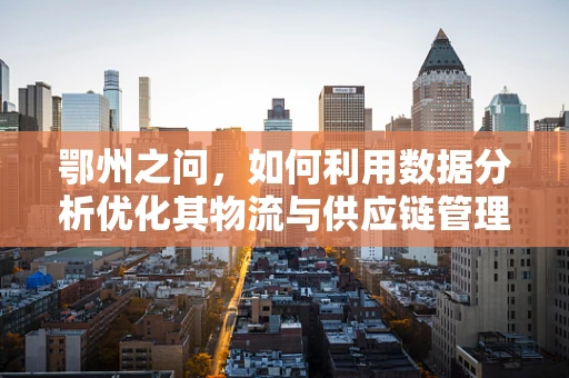 鄂州之问，如何利用数据分析优化其物流与供应链管理？