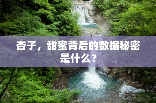 杏子，甜蜜背后的数据秘密是什么？