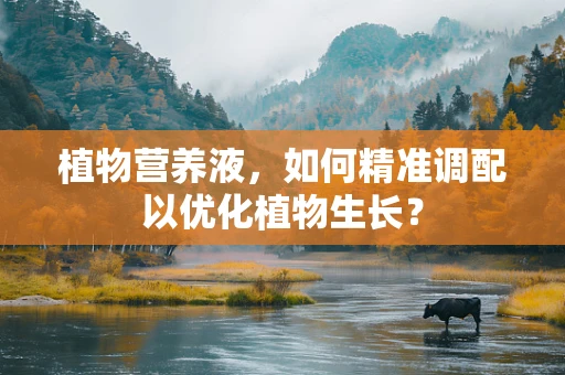 植物营养液，如何精准调配以优化植物生长？