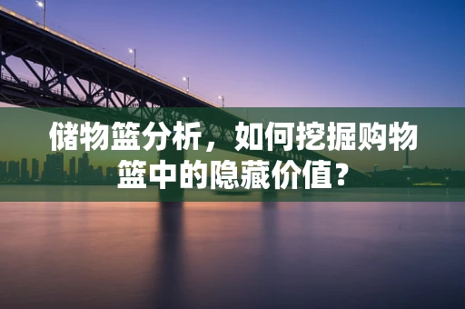 储物篮分析，如何挖掘购物篮中的隐藏价值？