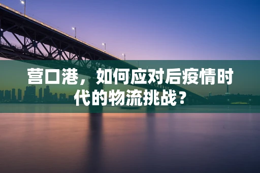 营口港，如何应对后疫情时代的物流挑战？