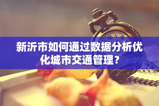 新沂市如何通过数据分析优化城市交通管理？