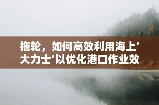 拖轮，如何高效利用海上‘大力士’以优化港口作业效率？