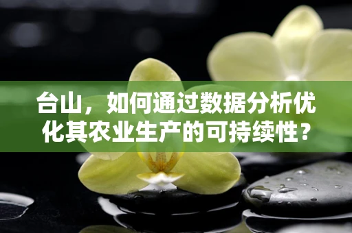 台山，如何通过数据分析优化其农业生产的可持续性？