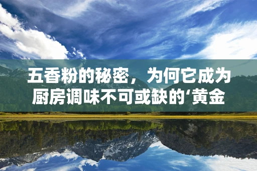 五香粉的秘密，为何它成为厨房调味不可或缺的‘黄金粉’？