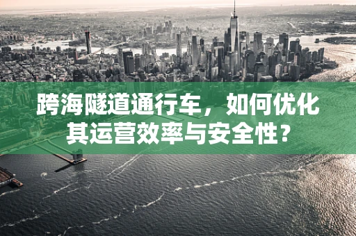 跨海隧道通行车，如何优化其运营效率与安全性？