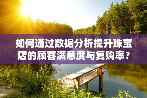 如何通过数据分析提升珠宝店的顾客满意度与复购率？