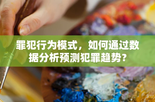 罪犯行为模式，如何通过数据分析预测犯罪趋势？