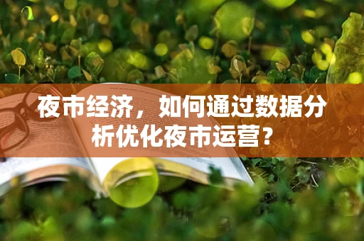 夜市经济，如何通过数据分析优化夜市运营？