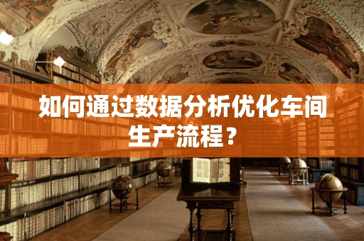 如何通过数据分析优化车间生产流程？