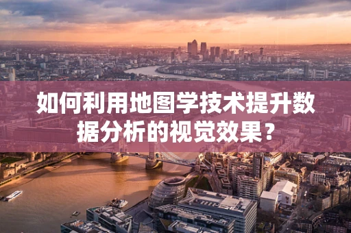如何利用地图学技术提升数据分析的视觉效果？