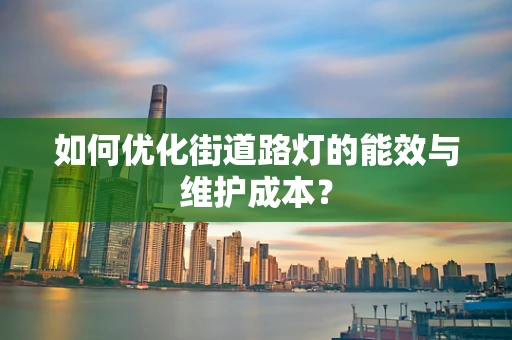 如何优化街道路灯的能效与维护成本？