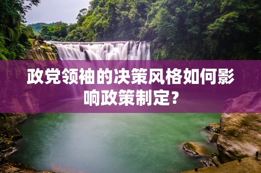 政党领袖的决策风格如何影响政策制定？
