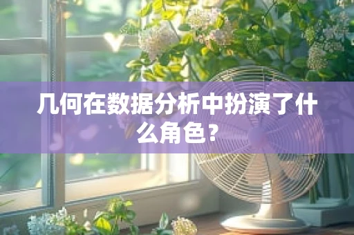 几何在数据分析中扮演了什么角色？