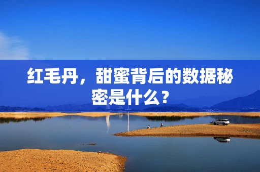 红毛丹，甜蜜背后的数据秘密是什么？