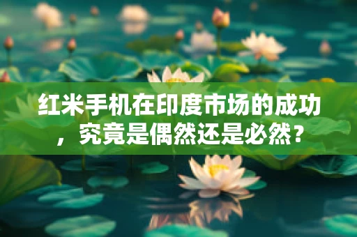 红米手机在印度市场的成功，究竟是偶然还是必然？