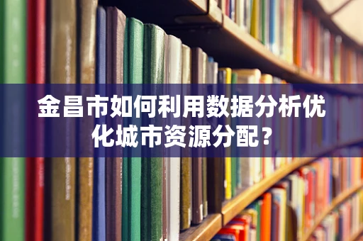 金昌市如何利用数据分析优化城市资源分配？