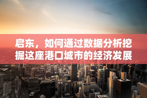 启东，如何通过数据分析挖掘这座港口城市的经济发展潜力？