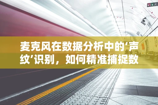麦克风在数据分析中的‘声纹’识别，如何精准捕捉数据‘声音’？