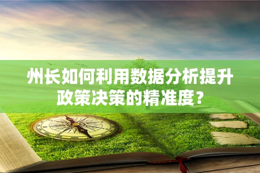 州长如何利用数据分析提升政策决策的精准度？