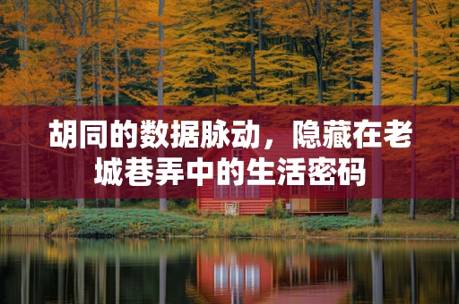 胡同的数据脉动，隐藏在老城巷弄中的生活密码