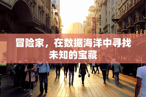 冒险家，在数据海洋中寻找未知的宝藏