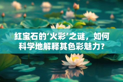 红宝石的‘火彩’之谜，如何科学地解释其色彩魅力？