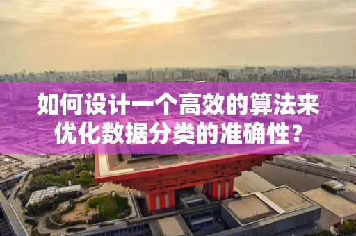 如何设计一个高效的算法来优化数据分类的准确性？