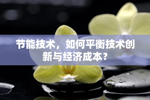 节能技术，如何平衡技术创新与经济成本？