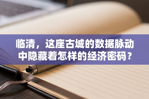 临清，这座古城的数据脉动中隐藏着怎样的经济密码？