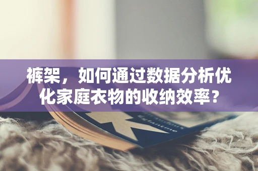 裤架，如何通过数据分析优化家庭衣物的收纳效率？