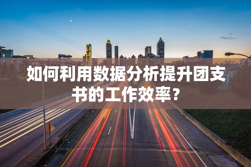 如何利用数据分析提升团支书的工作效率？