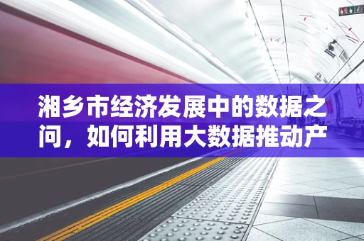 湘乡市经济发展中的数据之问，如何利用大数据推动产业升级？