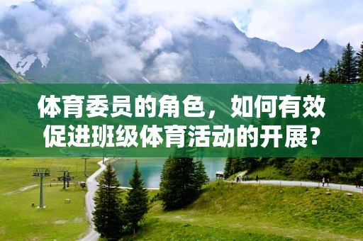 体育委员的角色，如何有效促进班级体育活动的开展？