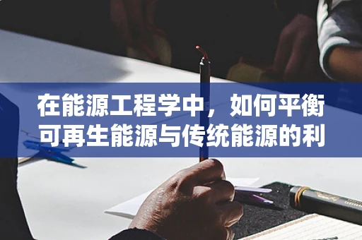 在能源工程学中，如何平衡可再生能源与传统能源的利用，以实现可持续发展？