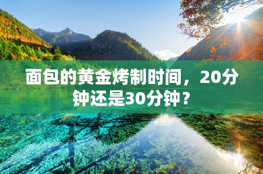 面包的黄金烤制时间，20分钟还是30分钟？