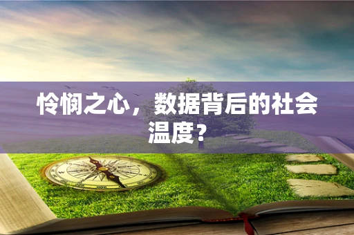 怜悯之心，数据背后的社会温度？