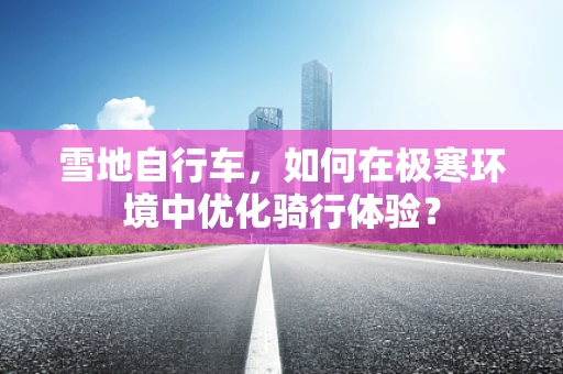雪地自行车，如何在极寒环境中优化骑行体验？