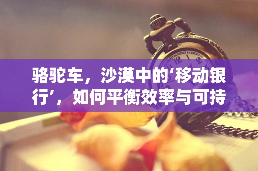 骆驼车，沙漠中的‘移动银行’，如何平衡效率与可持续性？