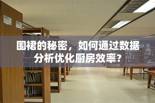 围裙的秘密，如何通过数据分析优化厨房效率？