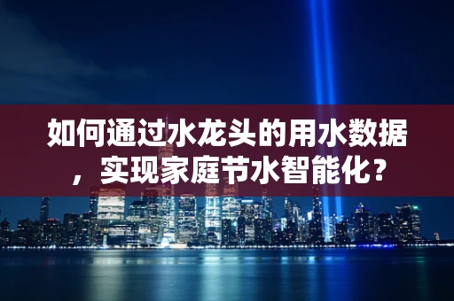 如何通过水龙头的用水数据，实现家庭节水智能化？