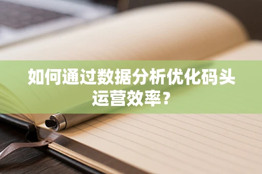 如何通过数据分析优化码头运营效率？