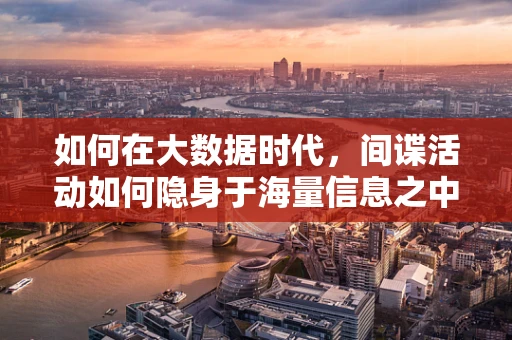 如何在大数据时代，间谍活动如何隐身于海量信息之中？