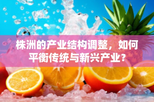 株洲的产业结构调整，如何平衡传统与新兴产业？