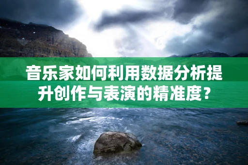 音乐家如何利用数据分析提升创作与表演的精准度？