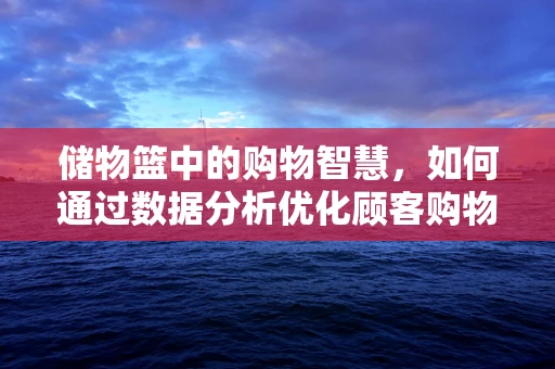 储物篮中的购物智慧，如何通过数据分析优化顾客购物体验？